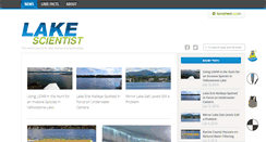 Desktop Screenshot of lakescientist.com